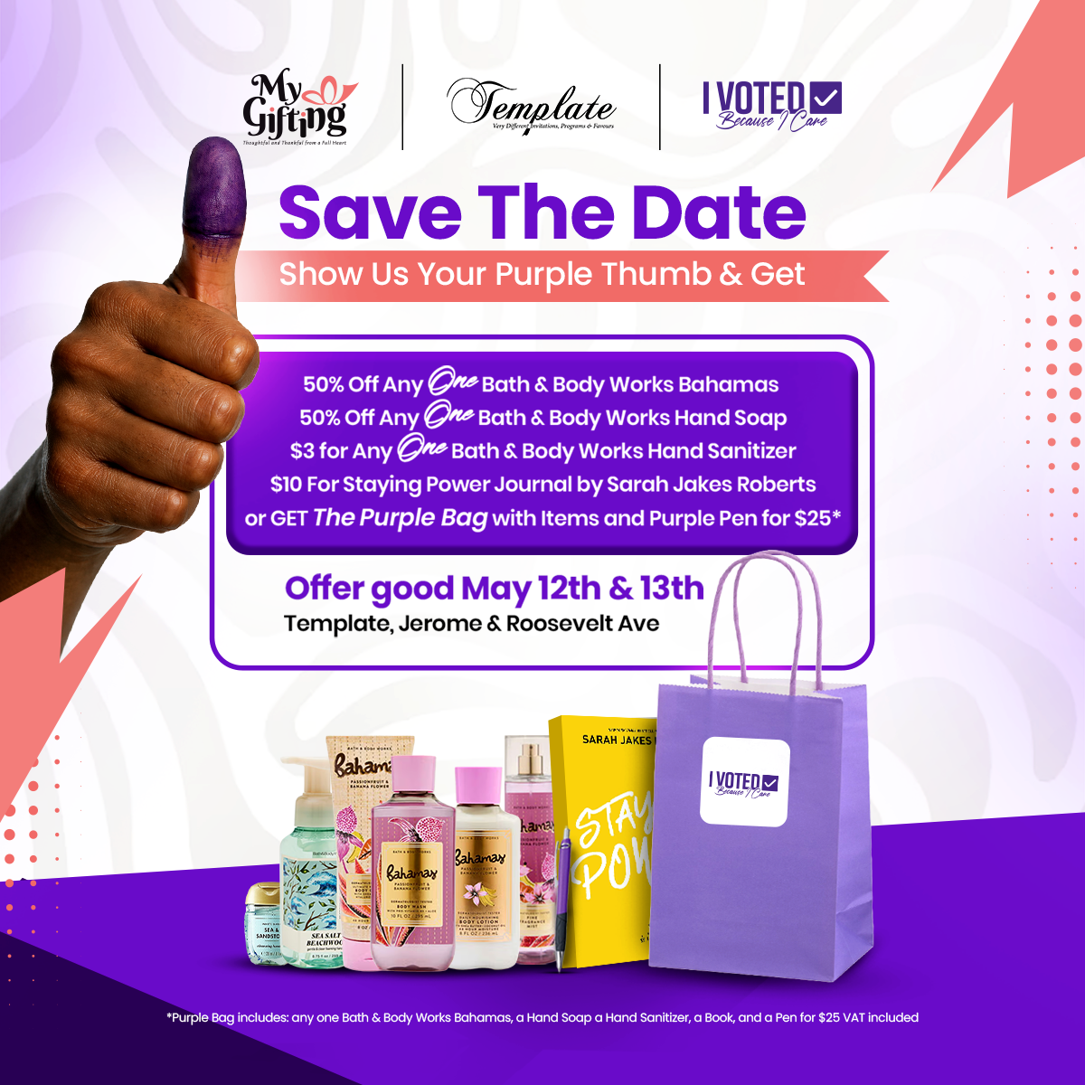 Purple Bag Promotion