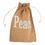 Thumbnail: Christmas Burlap Drawstring Gift Bags