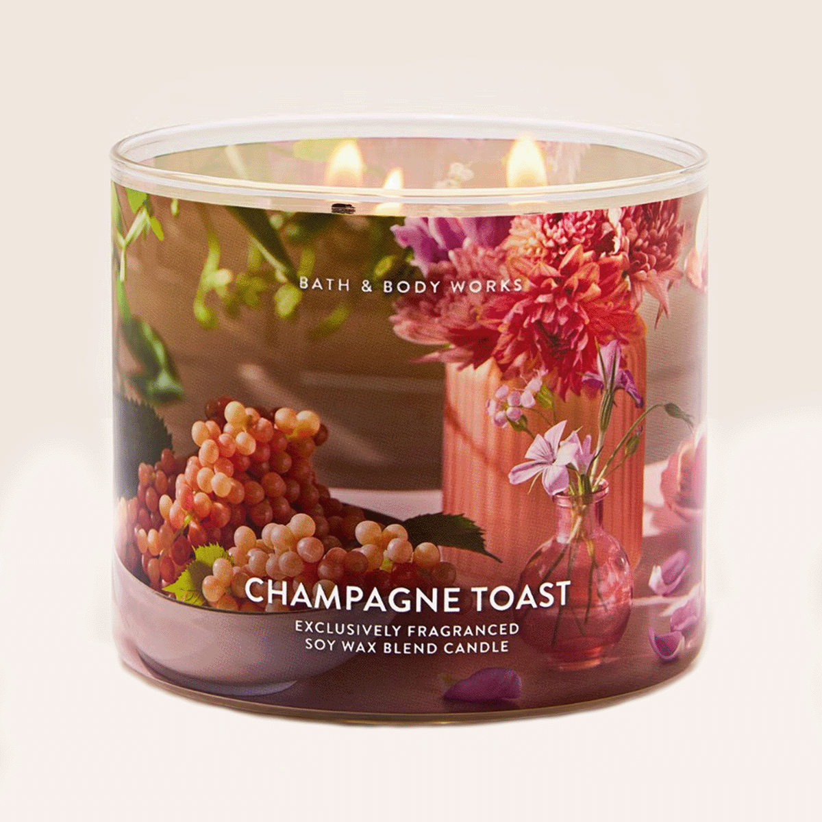 Bath And Body Works Champagne Toast 3-Wick Candle