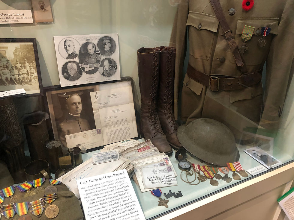 Items from WWI in France