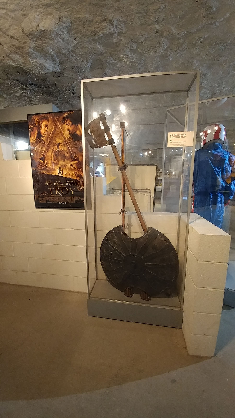 ax achilles shield from the movie Troy