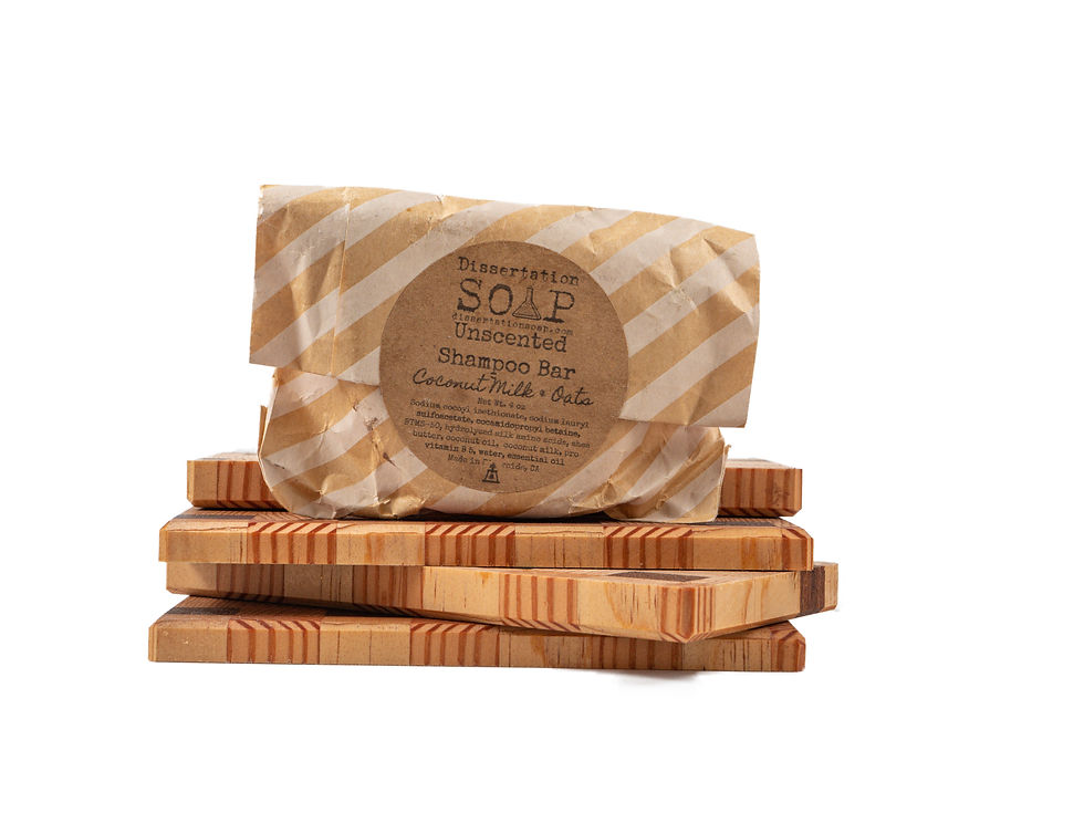 Coconut Milk Unscented Shampoo Bar