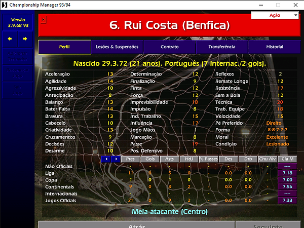 Db 1993 94 Cm 01 02 Brasil Db 1993 94 Cm 01 02 Brasil