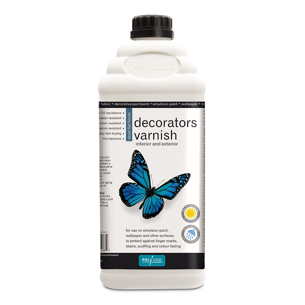 Polyvine Decorators Varnish Dead Flat Matt 2L