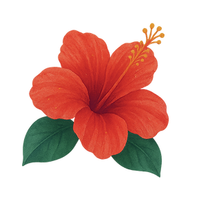 hibiscus_with_leaves_variant_2_MATCH_edi