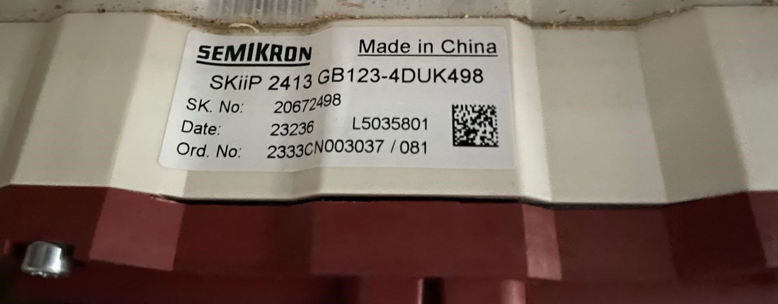 SKII P3 - 2413 GB 123-4DUK498 For Vestas V80 - V90