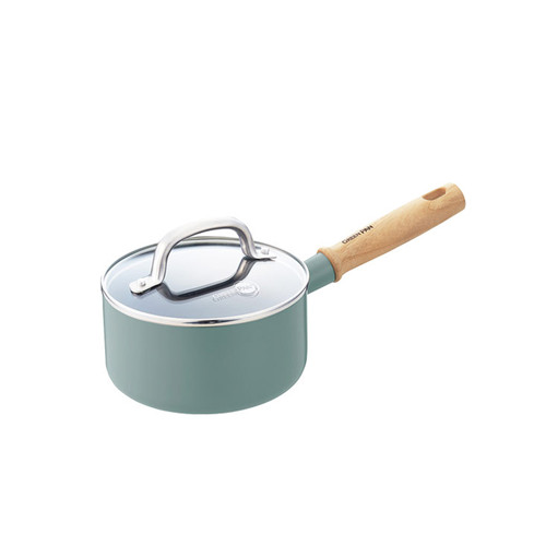 GreenPan MayFlower 16 cm Saucepan with Cover Shiwa Store