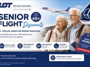 LOT Polish Airlines Senior Discounts Information