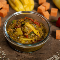 Mango, Coconut and Lentil curry