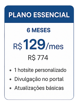 Vitrine Local - Planos