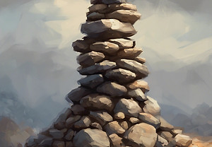 a tower of rocks .jpg