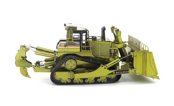 縮圖：卡特彼勒 D9R 大型履带式推土机 - 3D 激光切割金属模型套件 - 全新 - MH