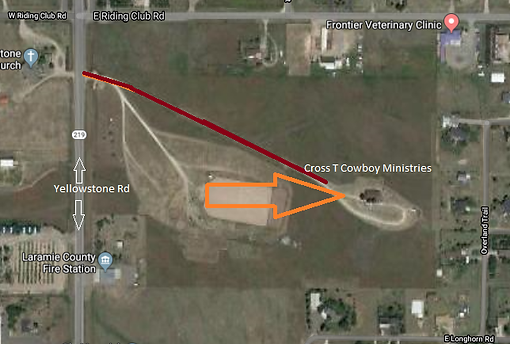 map to the church off Yellowstone Rd.