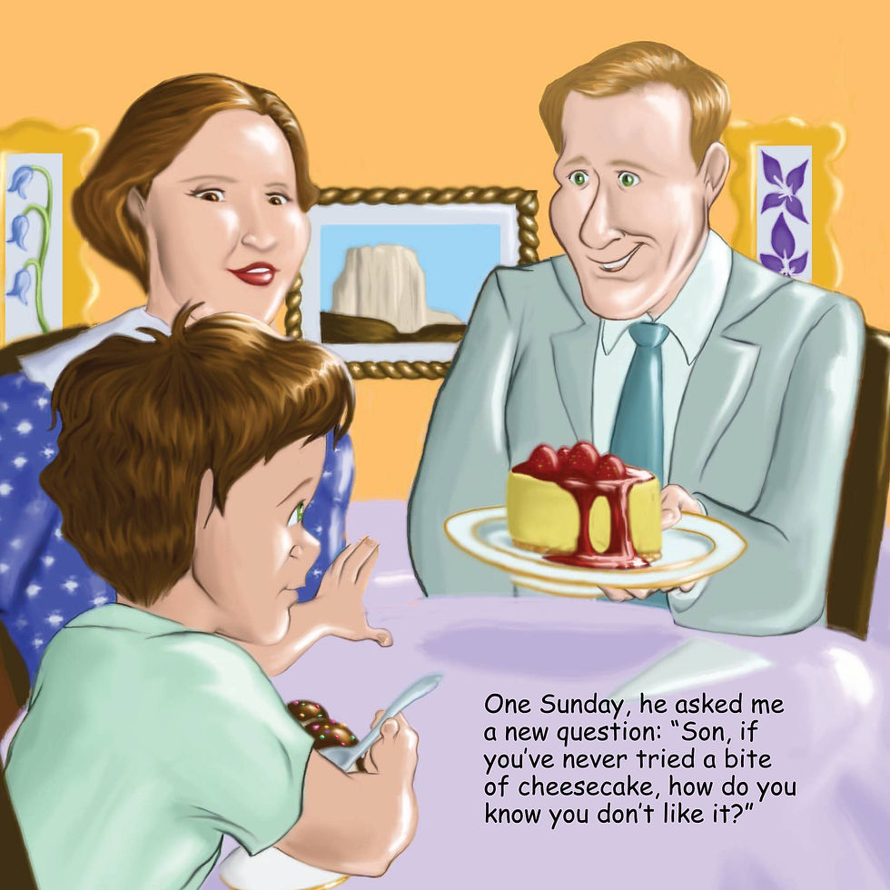 Thumbnail: The Little Boy Who Wouldn't Eat Cheesecake