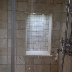 shower tiled niche,bathroom renovation,tiles,tiler,fitting,tiling,mosaic,