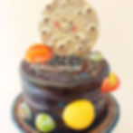 Custom Solar System Cake Milwaukee