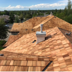 Close-up of quality roofing work by Lanco Roofing