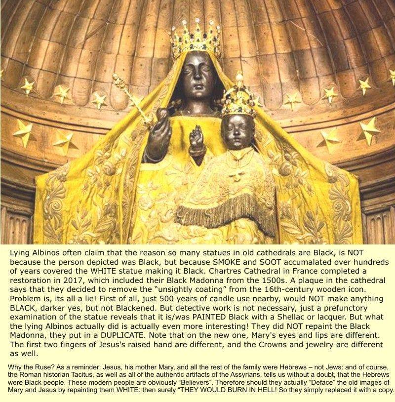 Vierge Noire : Cathédrale de Chartres