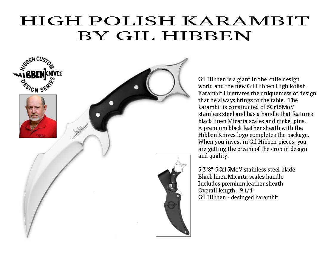 HIGH POLISH KARAMBIT