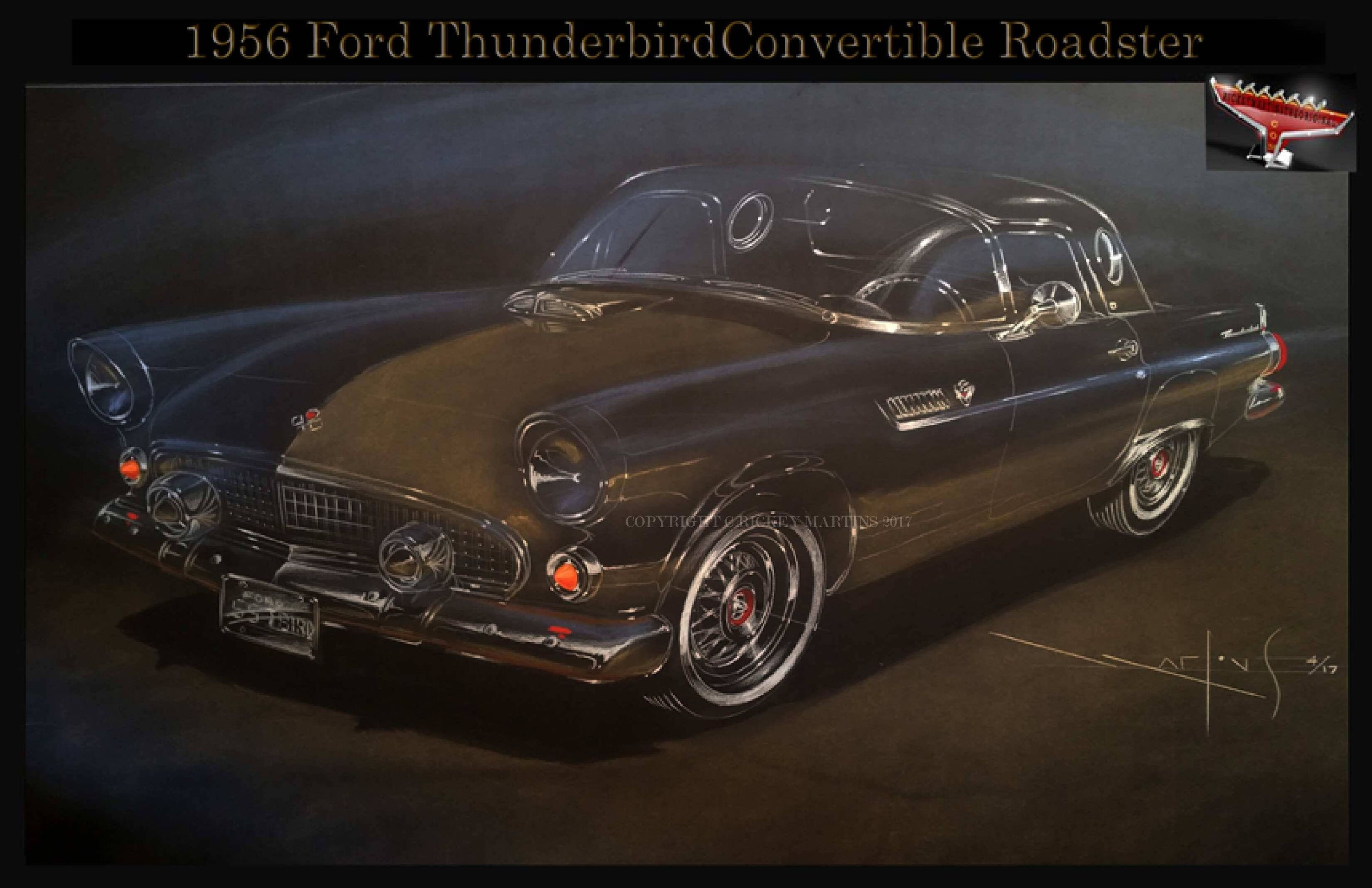 1955 Ford Thunderbird Convertible