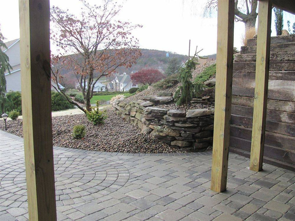 Paver patio- circle kit