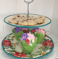 Dezicakes Spring Bouquet Fake Cupcakes