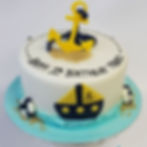 Custom Anchor Sailboat Cake Milwaukee