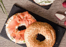 Mix & Blend Catering Bagel Breakfast Platter