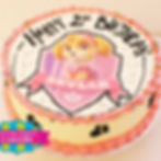 Buttercream Cake, photo cake, edible image