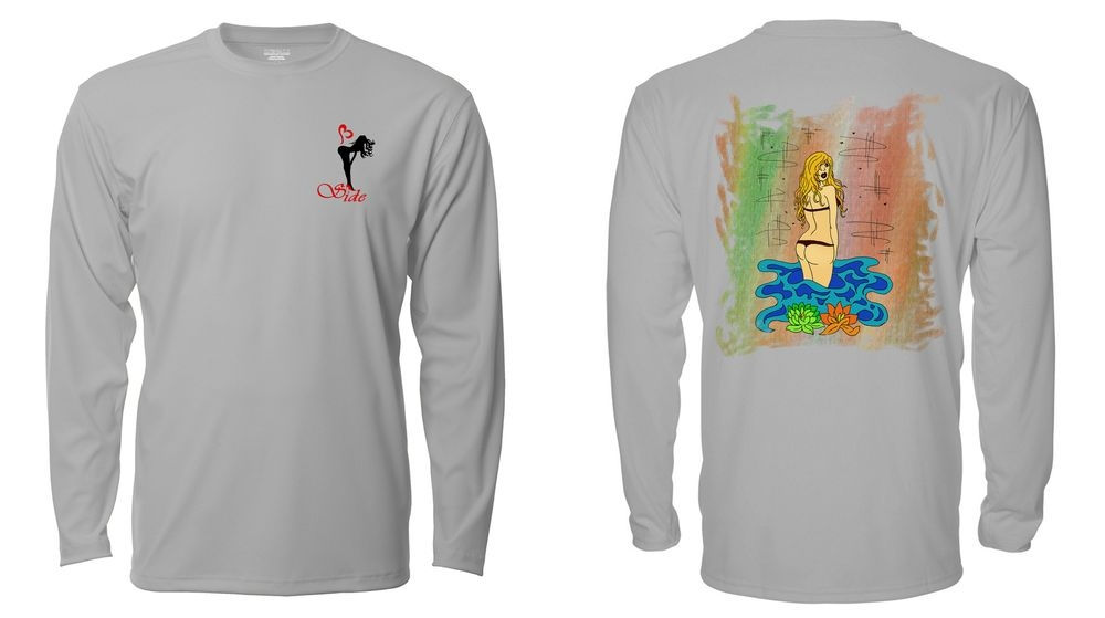 Men's / Unisex Long Sleeve Luna Grey