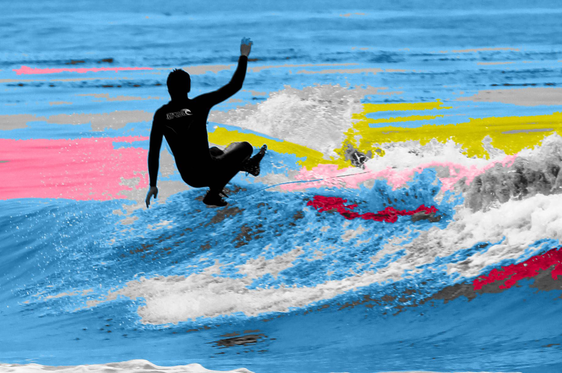 Falling back painted