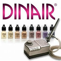 Dinair airbrush makeup, Gilded Lily Beauty Bar