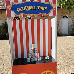 stands jeux chamboul tout, jeux forains