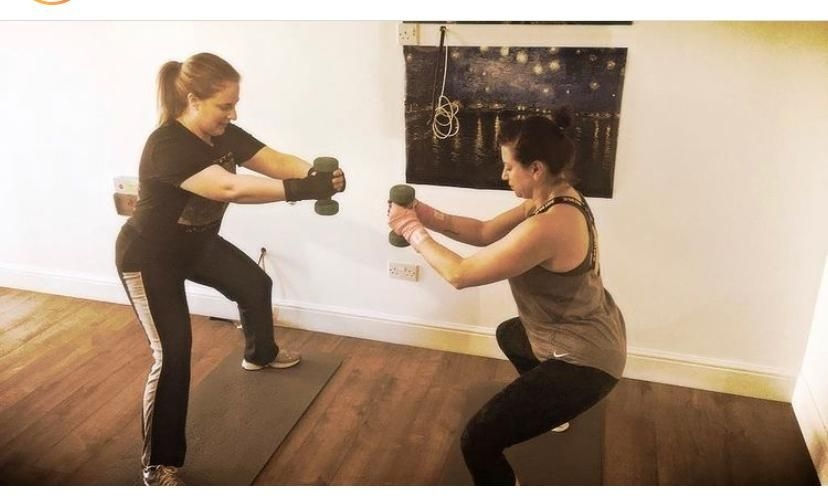PT session for 2 in clients home