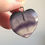 Thumbnail: Rainbow Fluorite Heart Pendant 35mm x 25mm ~ Increases Intuitive Abilities, Heal