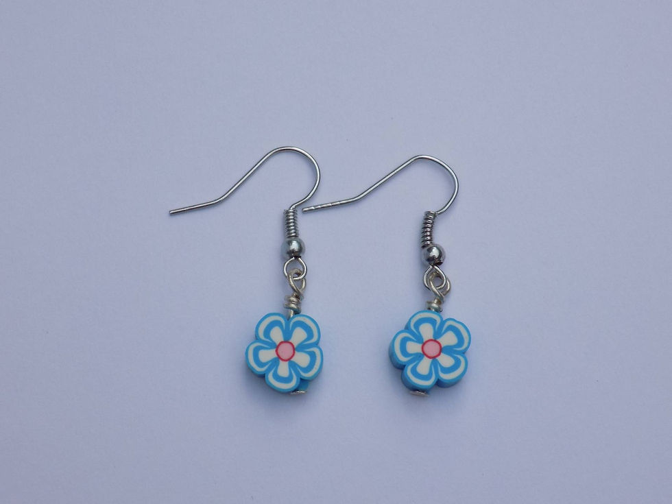 Thumbnail: Flower earrings