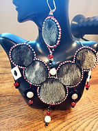 seal fur earrings