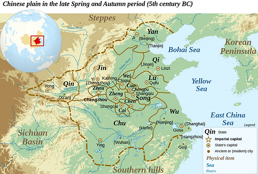 Chinese Plains around 5th Century BC