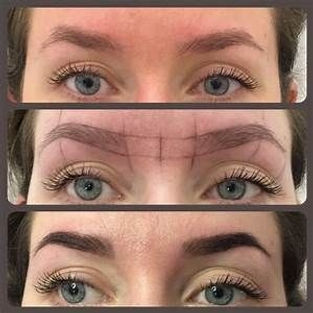 brow tint, Gilded Lily Beauty Bar