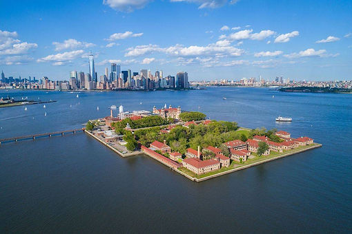 Ellis Island and Statue of Liberty