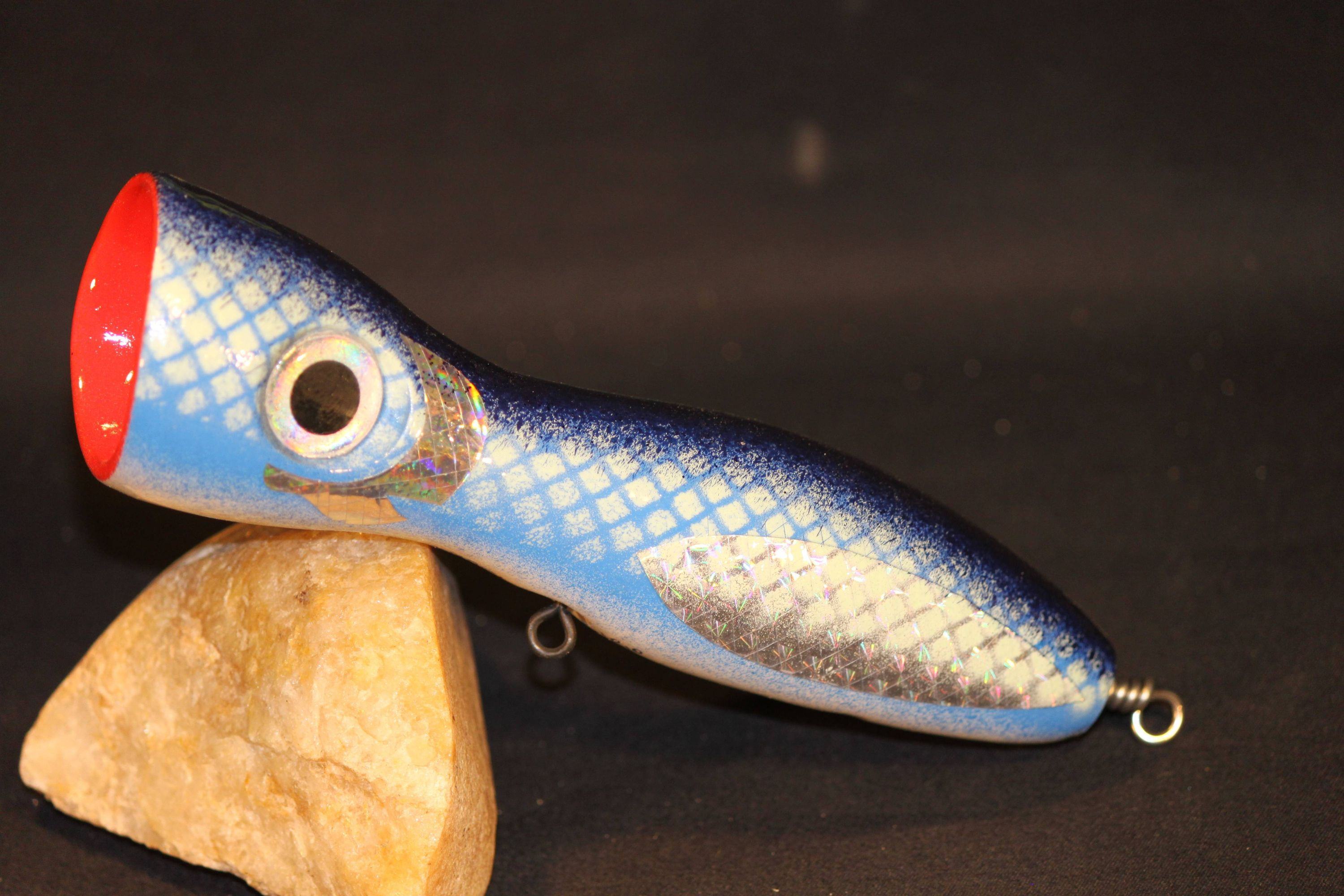 Popper " TSUNAMI " 180 armature inox 2mm , poids 135grs ~