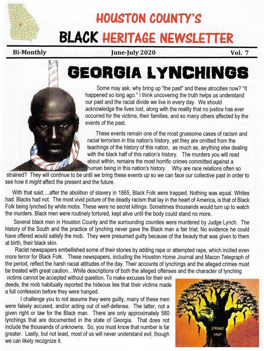 Georgia Lynchings, Vol. 7