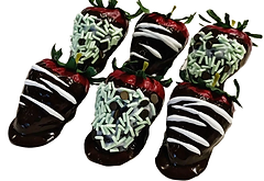 Dezicakes Fake Dipped Strawberries Set of 6