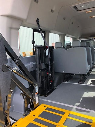 wheelchair van seats