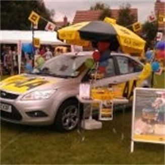 My AA driving school car at an event.
