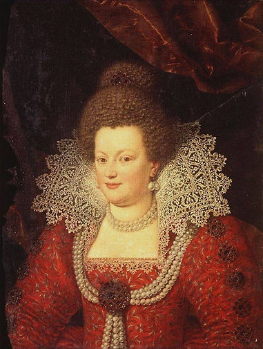 Marie Médicis Cheveux crépus, peau blanchie