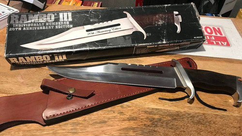 30 Inch Rambo Rambo III (20th Anniversary) Movie Knife HCG | DBG Firearms