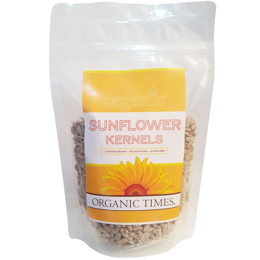 Organic Times Sunflower Kernels 200gm(NASAA)