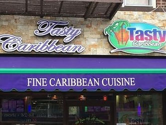 Tasty Caribbean's store front