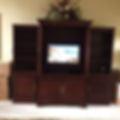 Side cabinets each 22"W x 71"H